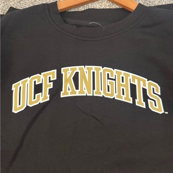 NWT! Men’s UCF Knights Fanatics super soft black crew neck sweatshirt 2XL - Picture 3 of 5
